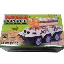 CARRO ARMATO LANCIA MISSILI LED LUCI SUONI FUNZIONE MISTERO TIGER GIOCO BIMBO