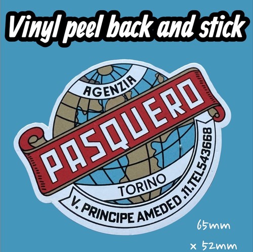Adesivo vinile pasquero torino - pasquero,
