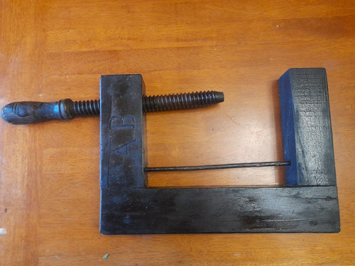 Antica morsa legno - antica,