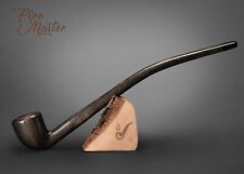 Mr. Brog WOODEN SMOKING PIPE Lotr Gandalf Hobbit 151 CHURCHWARDEN 14" Long Black