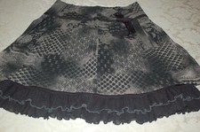 Paul Brial, Gonna a balze, Grigio e nero, tg 1 francese vedi misure, usata