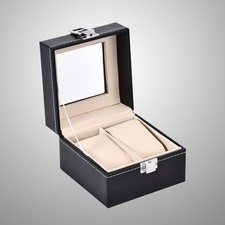  Portaoggetti per orologi da polso in pelle PU con custodia per organizzatore di