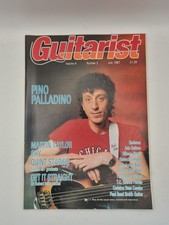 Guitarist Magazine Issue Vol. 4 No. 2 July 1987 Pino Paladino (2 Of 2)