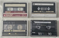 Raccolta 4 cassette audio (TDK