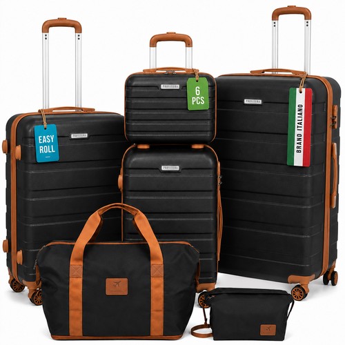 Set pezzi valigie rigide - set, 6