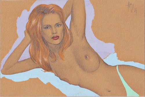 Atto nudo donna nuda - nudo,