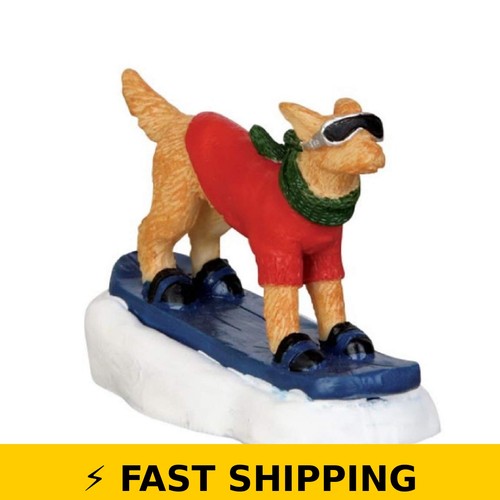 Statuina cane snowboard