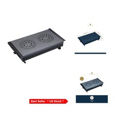 Scaldavivande e Piatti Professionale: Elegante Design Nero/Grigio e Metallo di Qualità