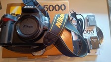Macchina Fotografica Reflex Digitale Nikon D5000 Corpo + Scatola + Accessori 