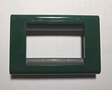 Placca Biticino Living Art 4713 Verde 3 Posti 