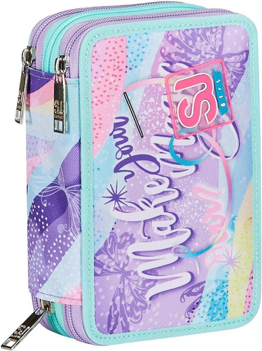 Astuccio scuola zip rosa - scuola, zip,