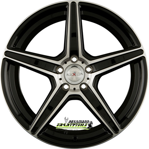Cerchi axxion ax7 nero lucido - axxion,