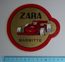 ADESIVO AUFKLEBER AUTOCOLLANT AUTO TUNING ZARA MARMITTE VINTAGE  