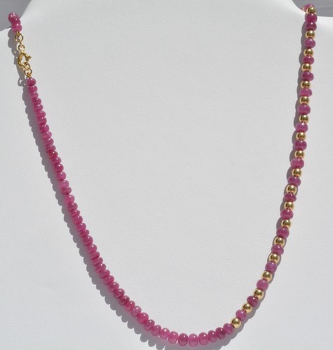 Collana oro con sfere di - oro, 18