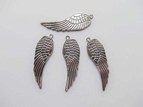 3pz charms ciondoli ali - ,
