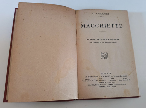 Collodi macchiette bemporad - collodi,