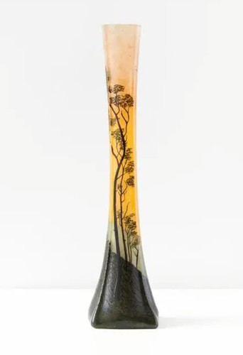 Vaso vetro francese art - vaso, in