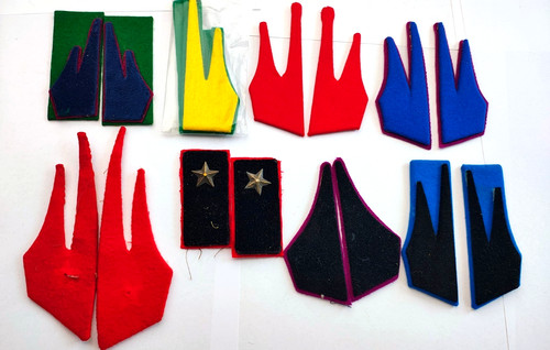 Mostrine militari panno - mostrine,