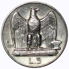 1929 REGNO D'ITALIA MONETA