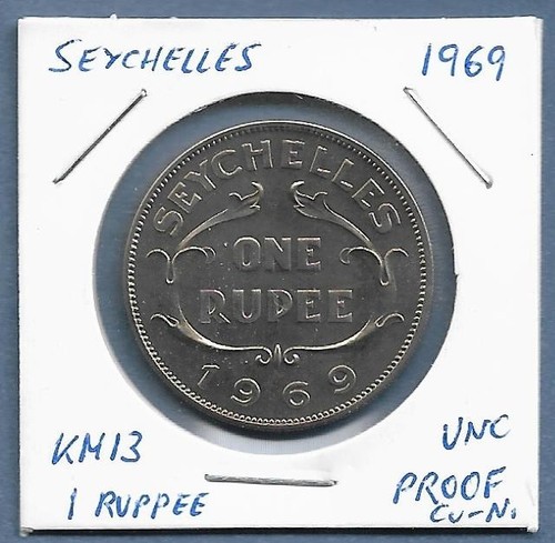Qeii seychelles rupee - (dn), 1