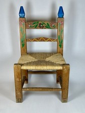 Sedia Bambino Vintage Legno