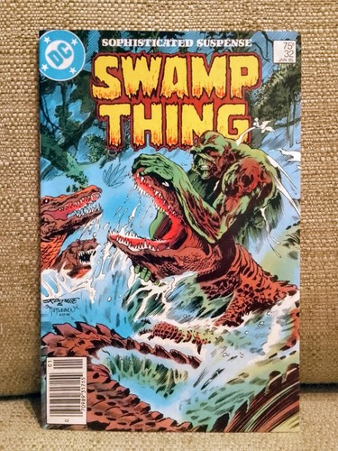 Swamp thing newsstand - swamp,