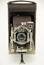 HUTTIG LIoyd FOLDING CAMERA 8X10.5 ROLLFILM AND 9X12 PLATES