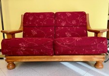 Coppia di divani artigianali