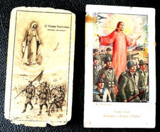 DUE SANTINI MILITARI anni 30