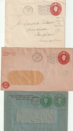 1940 buste bollino - buste,