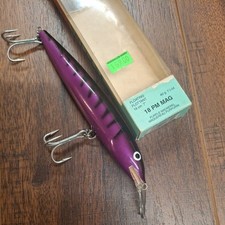Esca da Pesca Vintage Rapala Magnum F-Mag 18 PM Viola Sgombro Irlanda