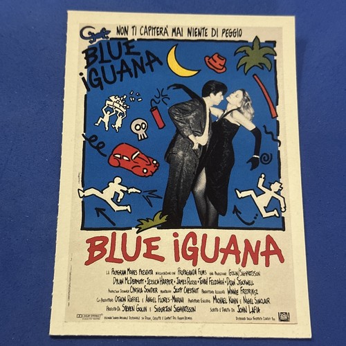 Blue iguana locandina - blue, poster