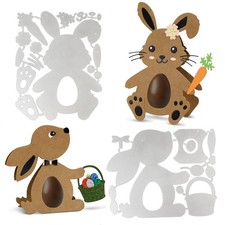 2 Set Fustelle Pasqua Scatole