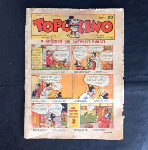 Topolino giornale 123 - topolino,