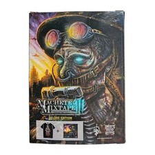 Machete Mixtape Vol 3 (Box Set Deluxe Edition CD, Ltd , Tshirt) Salmo Nitro Noyz