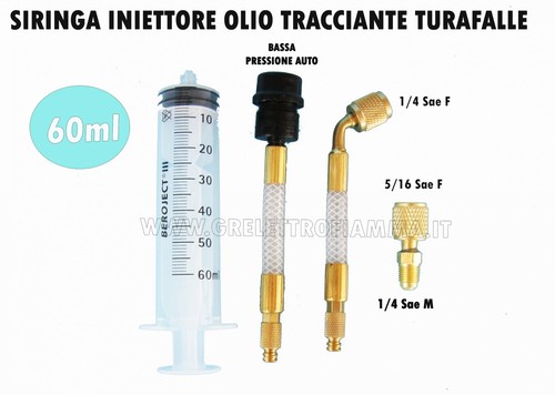 Siringa iniettore olio pag poe - iniettore,