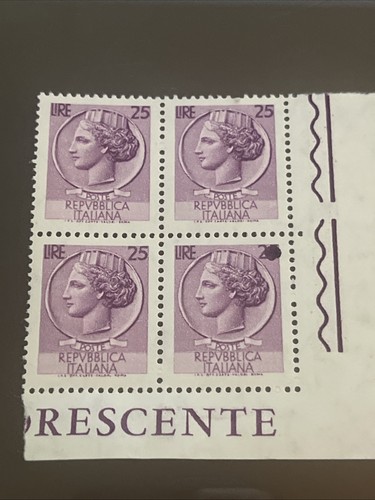 Quartina poste italiane - quartina,