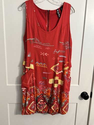 Desigual red tank dress - , with