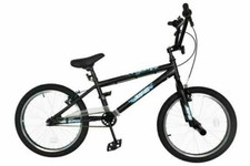 XN-10S Bicicletta BMX Bambini Freestyle Ragazzi Unisex 20" Ruota 25-9t Ingranaggi Bicicletta Nero