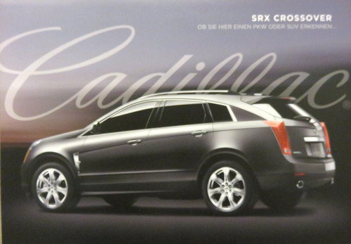 Cadillac srx depliant - srx,