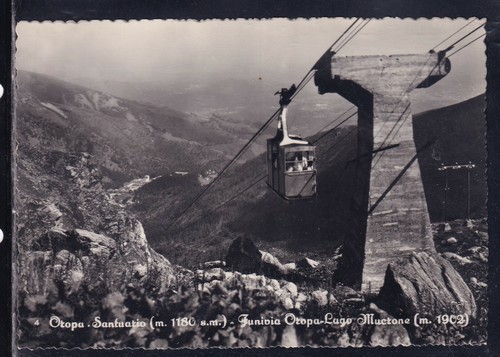 Cartolina oropa santuario - oropa,