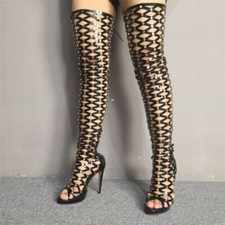 Sandali gladiatore donna tacco