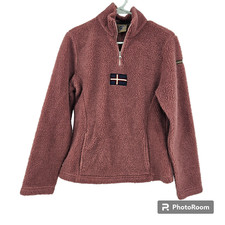 Napapijri Sweater Pink 1/4 Zip