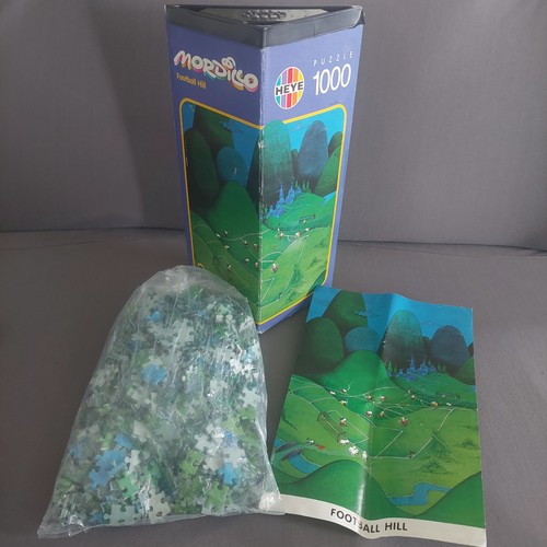 Mordillo fooball hill puzzle - mordillo,