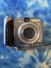 Canon PowerShot A710 IS 7,1 megapixel fotocamera digitale con zoom 6x argento