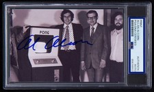 Foto firmata Allan Alcorn