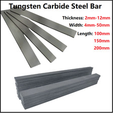 Piastra lamiera acciaio carburo massiccio barra quadrata piatta vuota spessore 1-12 mm YG8