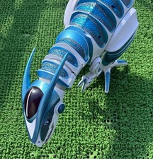 ROBOSAUR blu a forma di