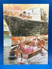 Hugo Pratt Promenade en barque