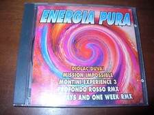CD ENERGIA PURA COMPILATION DANCE 1996 DJ DADO FLEXTER TRANCE TECHNO HOUSE RARE